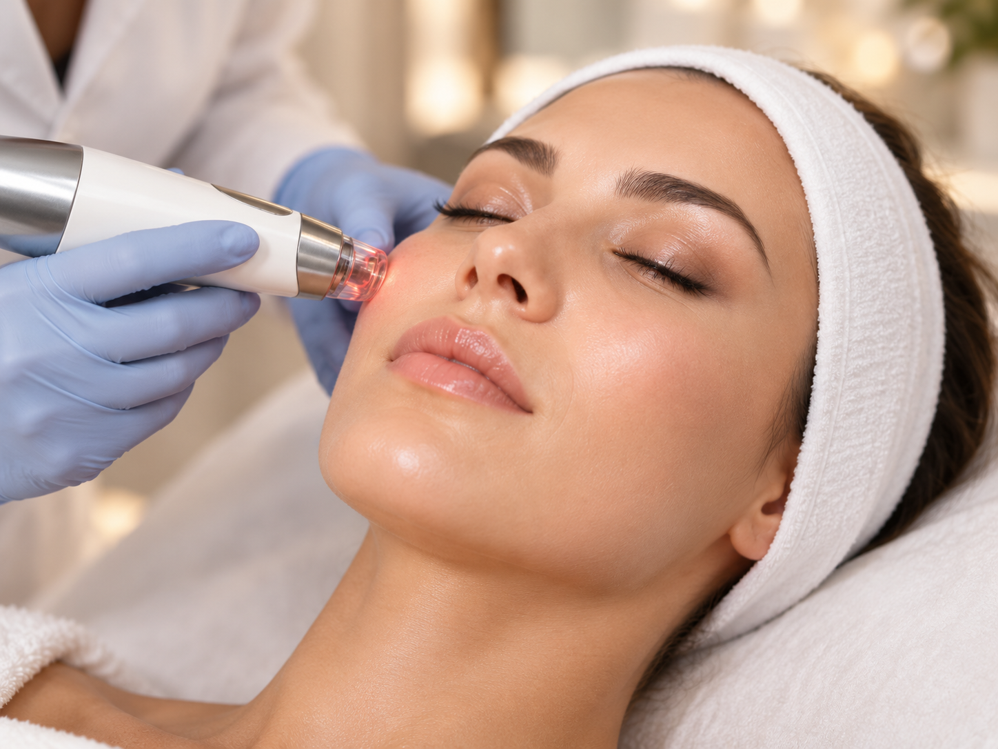 Professional skincare treatment