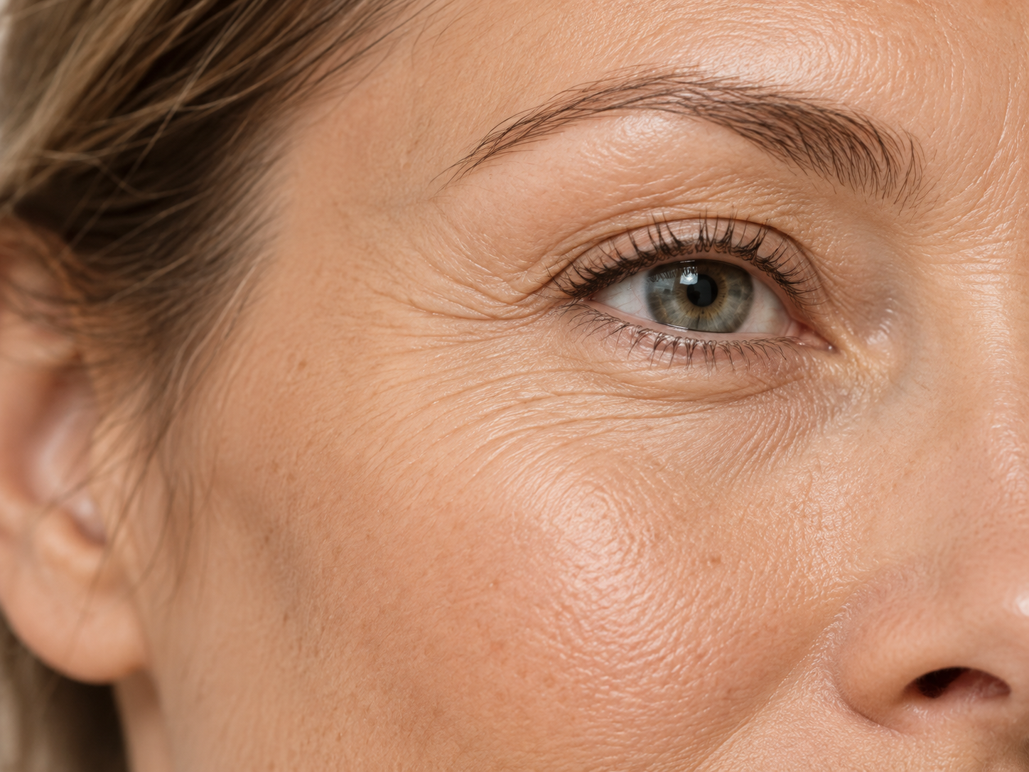 Fine lines wrinkles and skin laxity